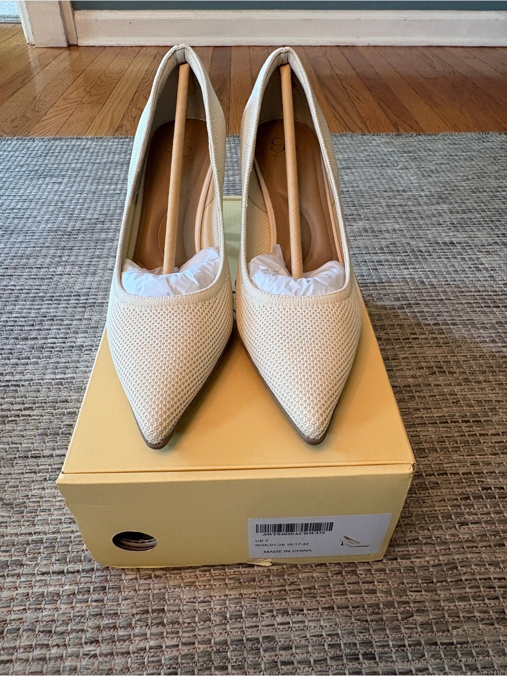 Cosy Island SoftBounce Pointed Toe Stiletto Heeled Pump